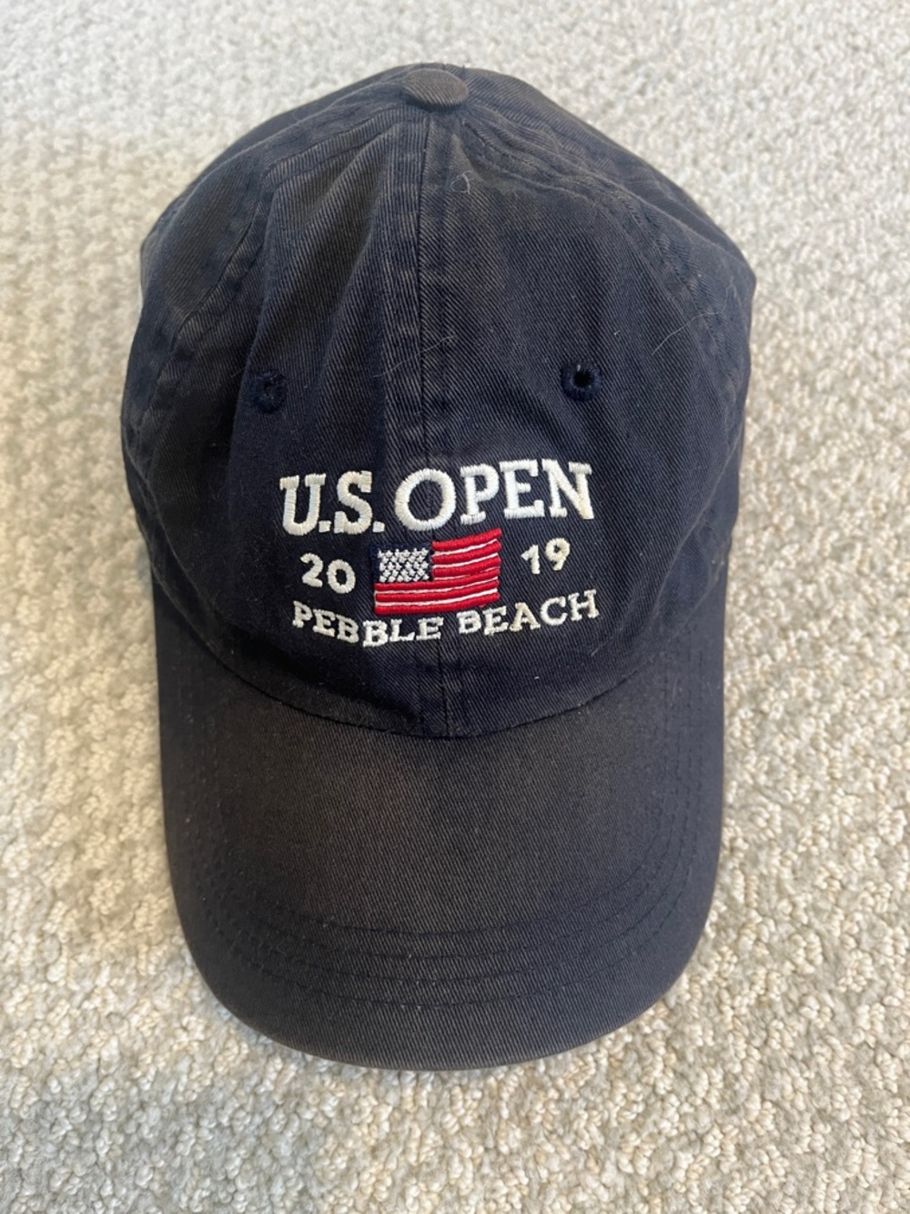 U.S. Open Pebble Beach 2019 Navy Baseball Cap